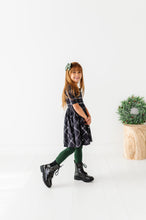 Load image into Gallery viewer, Black Plaid | Scoop Back Dress