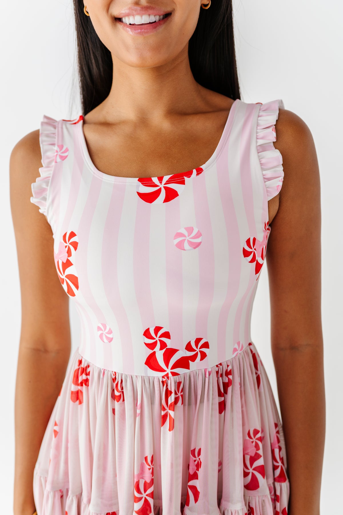 Peppermint Pixie | ADULT Mesh Dress