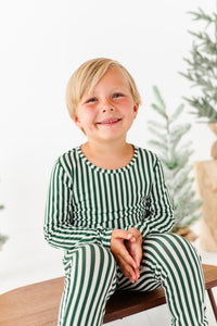 Green Stripes | BOYS JOGGER SET