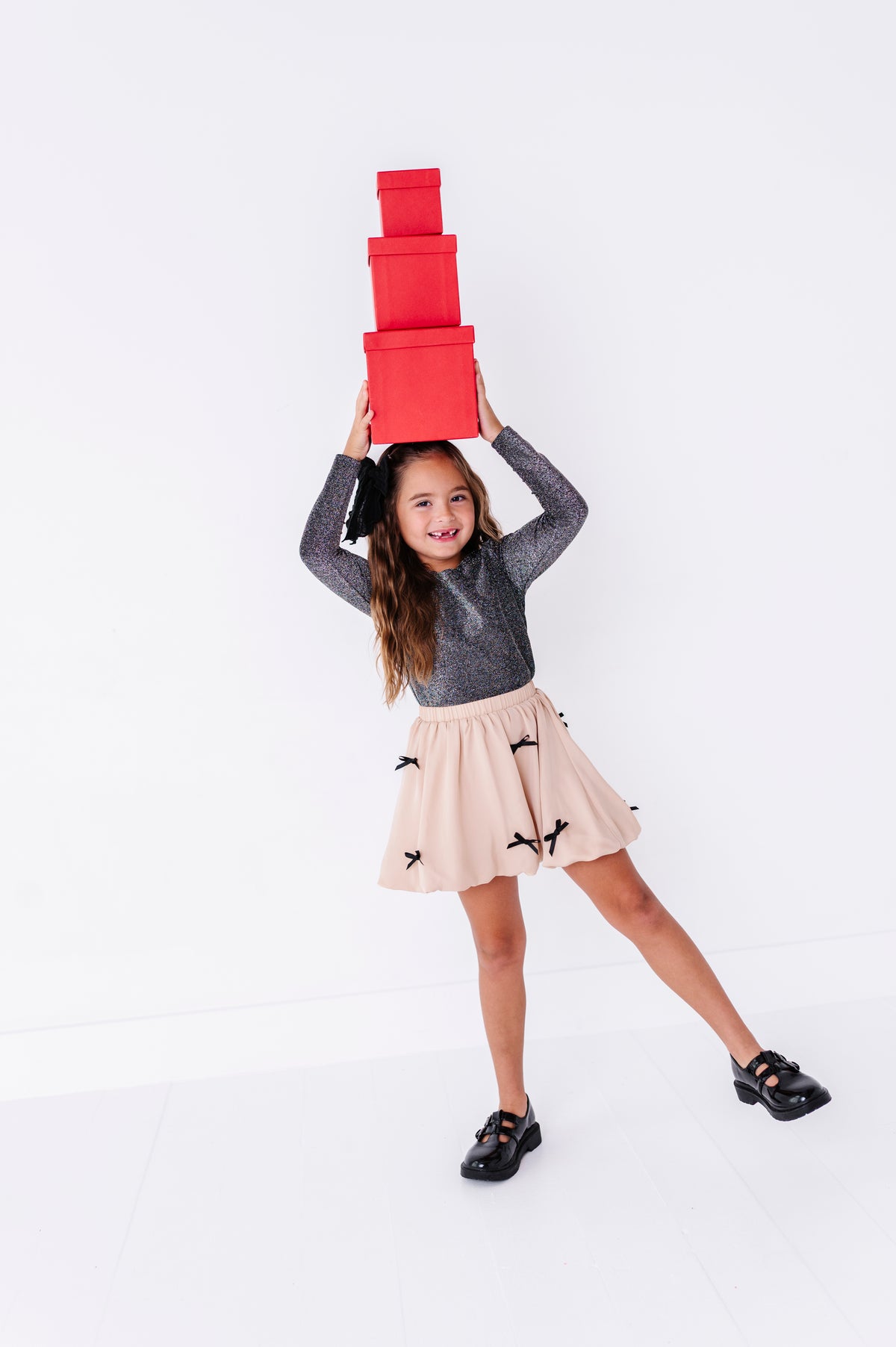 Vanilla | Bow Bubble Skort