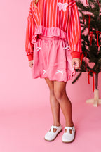 Pink | Bow Bubble Skort