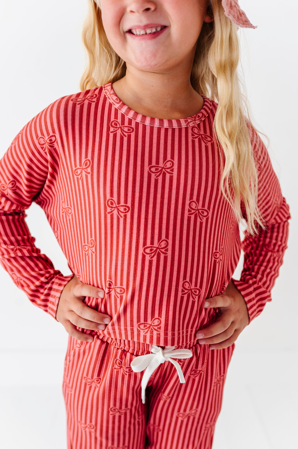 Sugarplum Bows | Ribbed 2-Piece Set