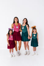 Mulan (ADULT) | Wine Mesh DRESS