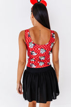 Load image into Gallery viewer, Minnie's Holly Check | ADULT Tank