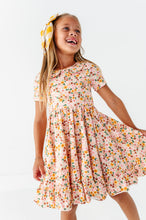 Load image into Gallery viewer, Autumn Posy | Collared Twirl Dress
