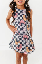 Load image into Gallery viewer, Checkered Minnie Pumpkins | KIDS Activewear SET