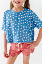 Load image into Gallery viewer, BLUE Stars | BOXY CROP
