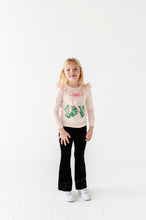 Load image into Gallery viewer, Shamrock Cherries | Pink Ruffle Long Sleeve