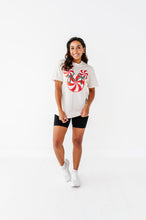 Load image into Gallery viewer, Red Peppermint Mouse | ADULT Cream *BOTH CROP + FULL LENGTH HERE!*