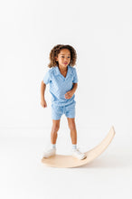 Load image into Gallery viewer, Coastal Blue | BOYS TERRY CHECK SET