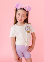 Daisy Circle | KIDS CREAM TEE