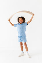 Load image into Gallery viewer, Coastal Blue | BOYS TERRY CHECK SET