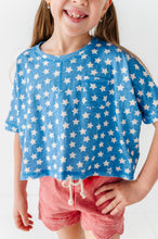 Load image into Gallery viewer, BLUE Stars | BOXY CROP