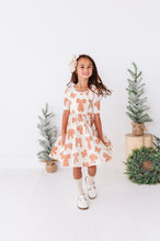 Load image into Gallery viewer, Gingerbread Bow | Scoop Back Dress