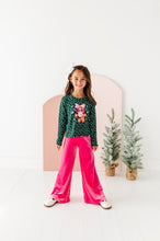 Load image into Gallery viewer, Hot Pink Velvet | Wide-Leg Pants