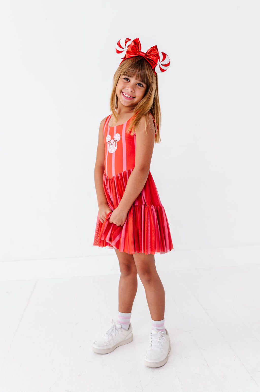 Pretty in Peppermint | KIDS Mesh Dress