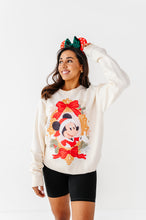 Load image into Gallery viewer, Mickey Bow Frame | CREAM Adult Sweatshirt