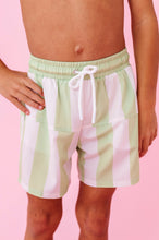Load image into Gallery viewer, Malibu Mint | BOYS SWIM SHORTS