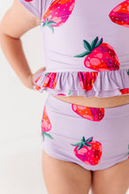 Load image into Gallery viewer, Strawberries: Cap Sleeve TWO-PIECE