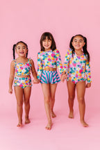 Sweet Strawberry | BANDEAU RUFFLE 2-PIECE