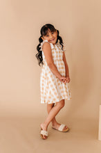 Load image into Gallery viewer, Honey Gingham | TIE-BACK DRESS
