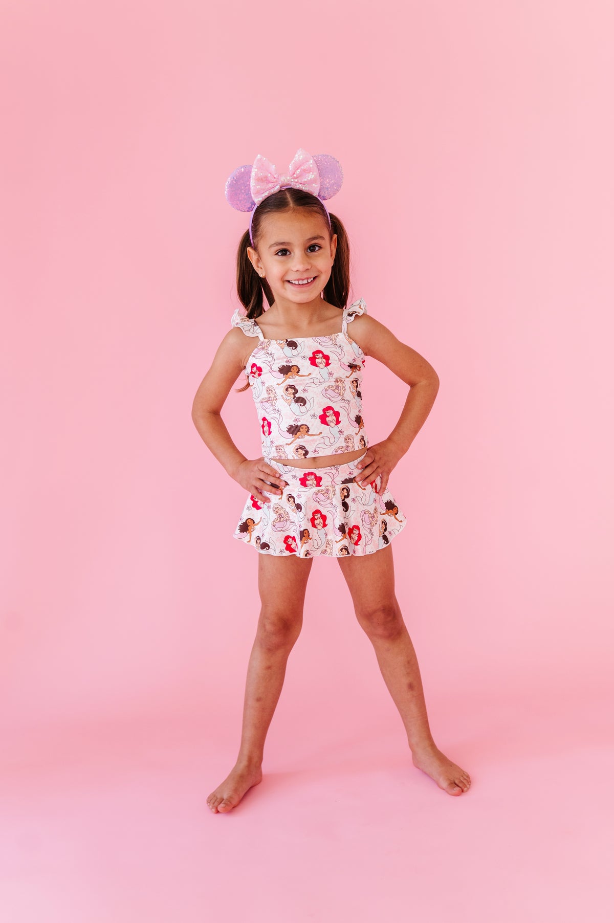 Mermaid Princesses | TWO-PIECE Skirted Suit