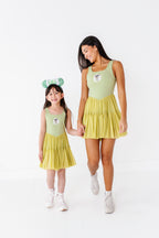 Tiana (KIDS) | Pistachio Mesh DRESS