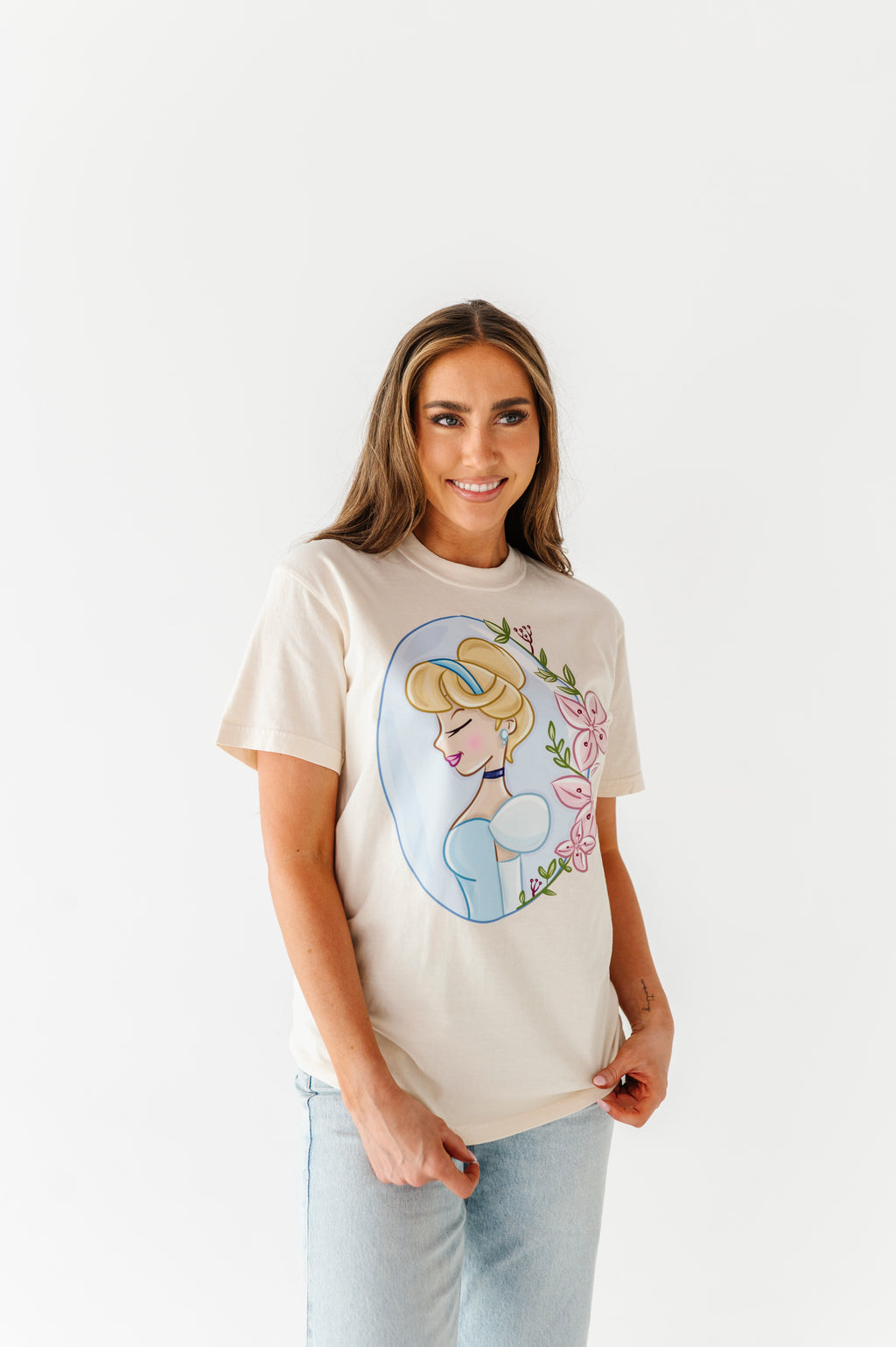 Cinderella | ADULT tees (*CROP + FULL LENGTH HERE)