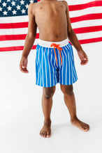 Load image into Gallery viewer, All Star Stripe | BOYS Swim Shorts