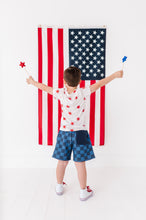 Load image into Gallery viewer, Dark Blue Check | BOYS Shorts