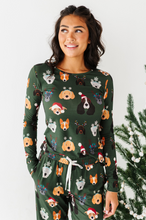 Load image into Gallery viewer, Christmas Doggies | Women’s PJ TOP