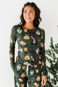 Christmas Doggies | Women’s PJ TOP