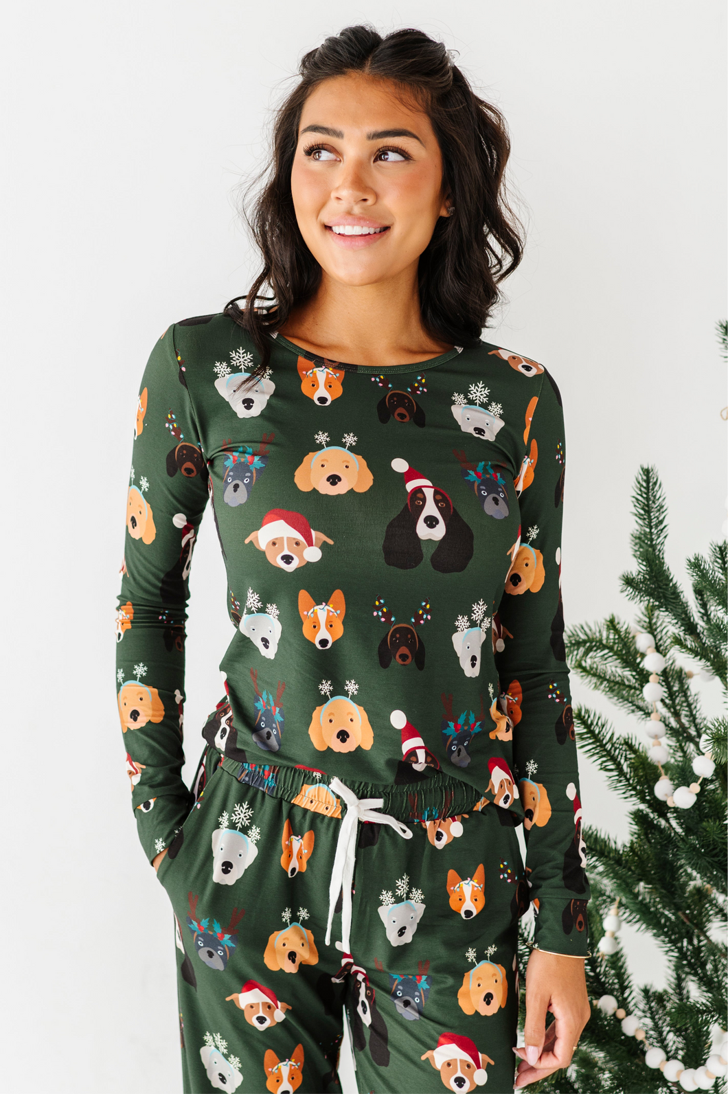 Christmas Doggies | Women’s PJ TOP
