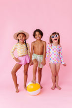 Load image into Gallery viewer, Happy Daisy | RASHGUARD SKIRTED 2-PIECE