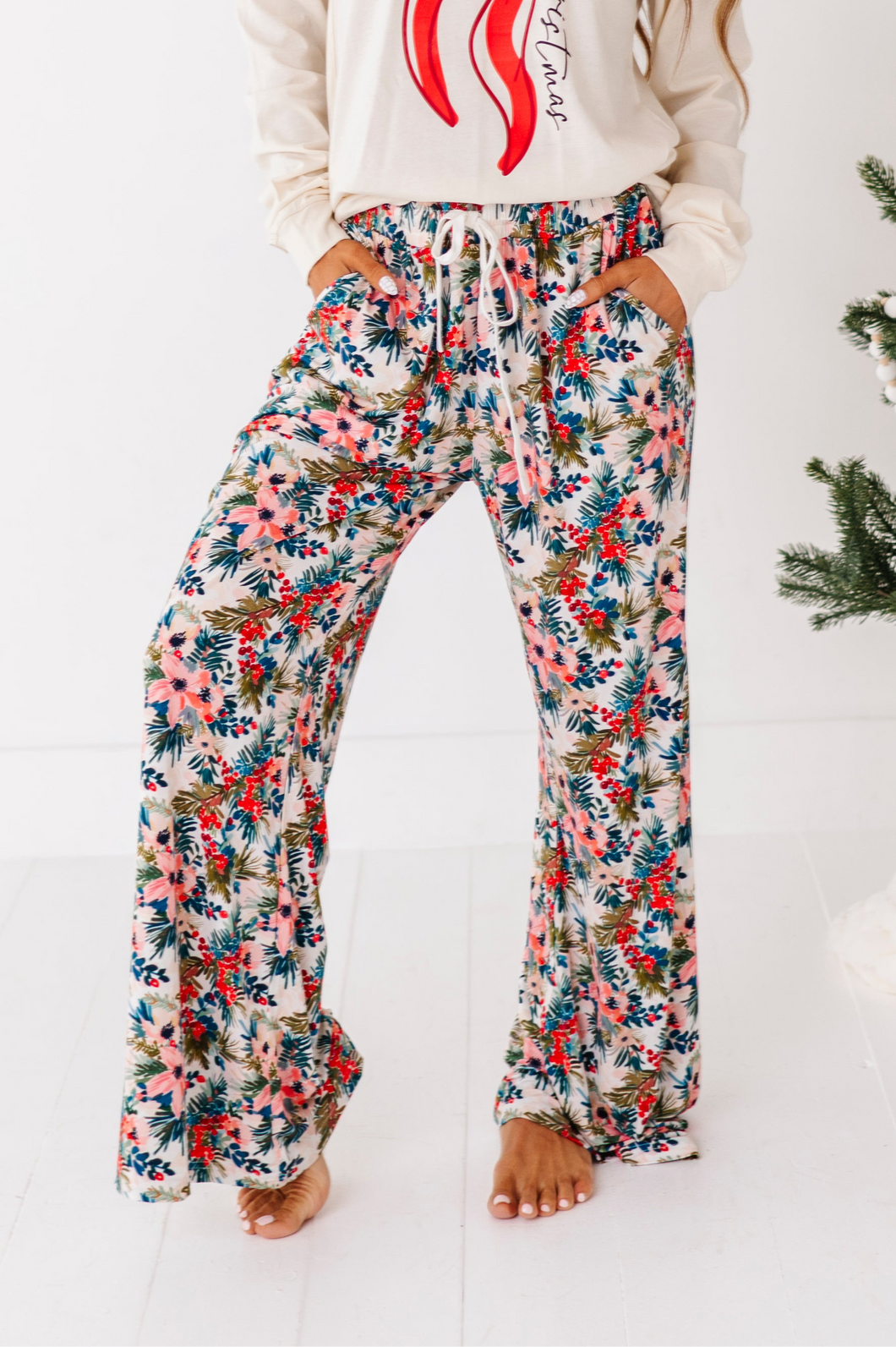 Holly Floral | Women’s PJ PANTS