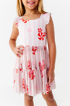 Peppermint Pixie | KIDS Mesh Dress