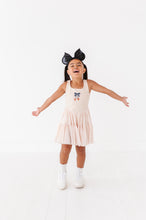 Load image into Gallery viewer, Pumpkin Bow TAN | (KIDS) Mesh DRESS
