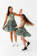 Load image into Gallery viewer, Mickey's Evergreen Check | ADULT Mesh Dress