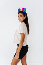 Load image into Gallery viewer, Ana | ADULT tee (CROP + FULL LENGTH HERE)