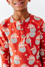 Retro St. Nick | Button Henley