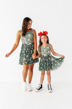 Load image into Gallery viewer, Mickey's Evergreen Check | ADULT Mesh Dress