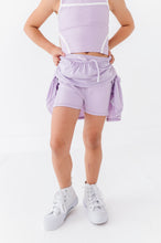 Load image into Gallery viewer, Very Violet | 2-tiered Skort
