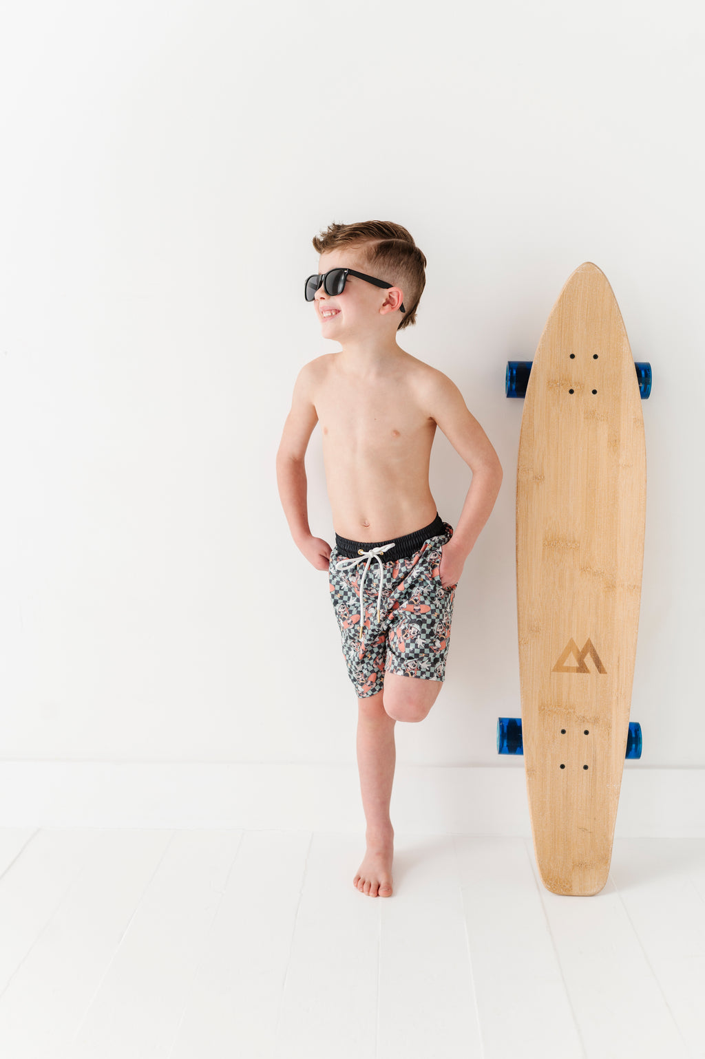 Skateboard Mickey | BOY Swim Shorts