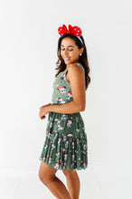 Load image into Gallery viewer, Mickey's Evergreen Check | ADULT Mesh Dress