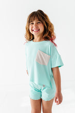 Load image into Gallery viewer, Ocean | Boxy Crop + Shorts RIB Set
