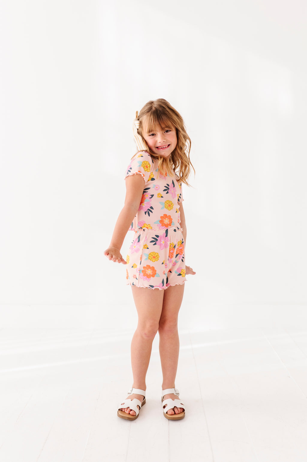 Delilah Floral | Ribbed 2-Piece SET