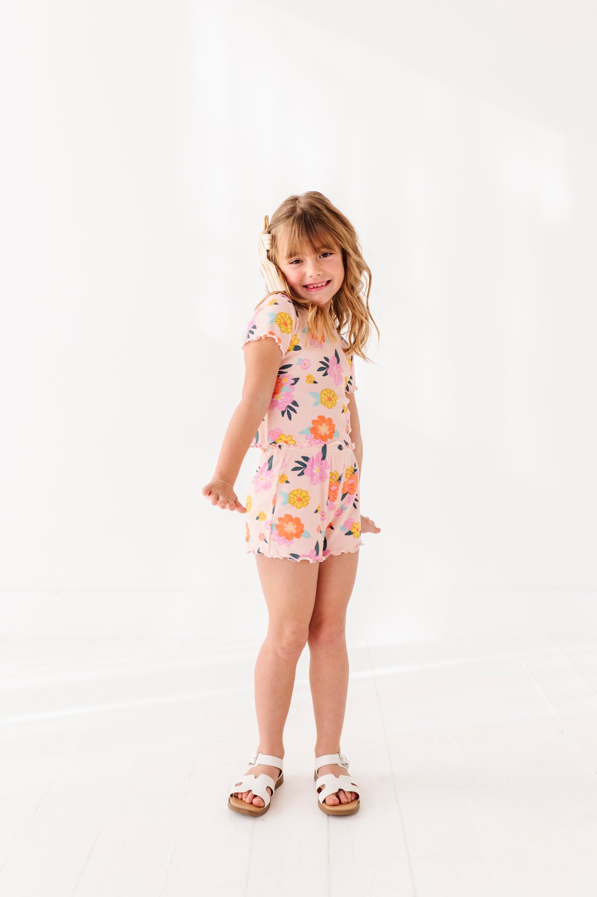 Delilah Floral | Ribbed 2-Piece SET