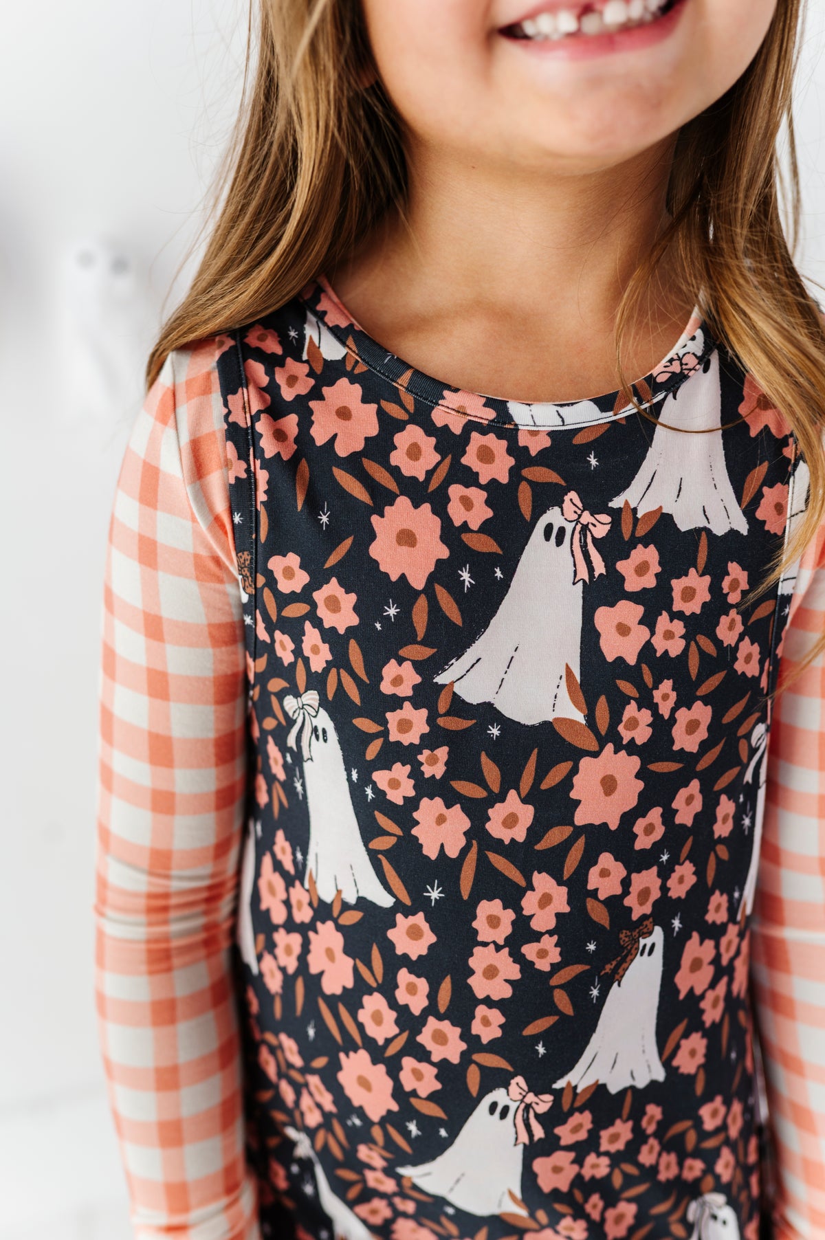 Boho Ghostie | Twisty back Romper (with shirt!)