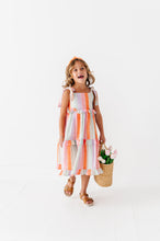 Load image into Gallery viewer, Sorbet Stripe | STRAPPY DRESS