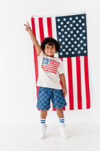 Load image into Gallery viewer, Dark Blue Check | BOYS Shorts